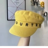chic British retro casual flat-topped navy cap, Korean version for all four seasons, Japanese style street celebrity newsboy cap for taking photos undefined